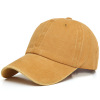 纯色复古帽 中性 56-58CM 棒球帽 100%棉