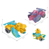 2 style dinosaur impact deformation car 4 colors