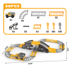 56(pcs)工程轨道车套装 电动 塑料