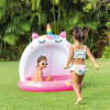 独角兽婴儿水池充气儿童游泳池 塑料