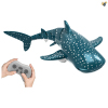 2.4G戏水蓝色鲸鱼 遥控 主体包电，遥控器不包电 塑料