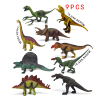 6(pcs)环保手绘仿真恐龙 塑料