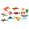 9只海洋动物套 塑料