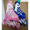 M35-38 9085PVC单闪溜冰鞋 混色 S(31-34) 塑料