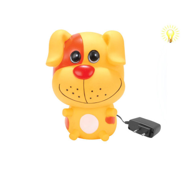 小狗台灯带充电器 塑料