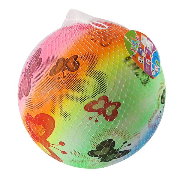 9寸彩虹蝴蝶球 塑料