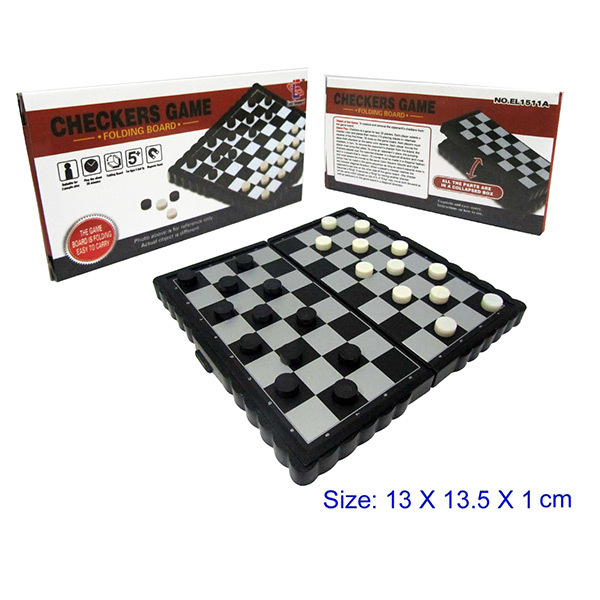 折叠磁性西洋跳棋 游戏棋 塑料