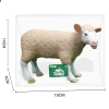 软胶填棉仿真动物-绵羊 塑料