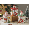 350ml圣诞系列咖啡杯 混色 瓷器