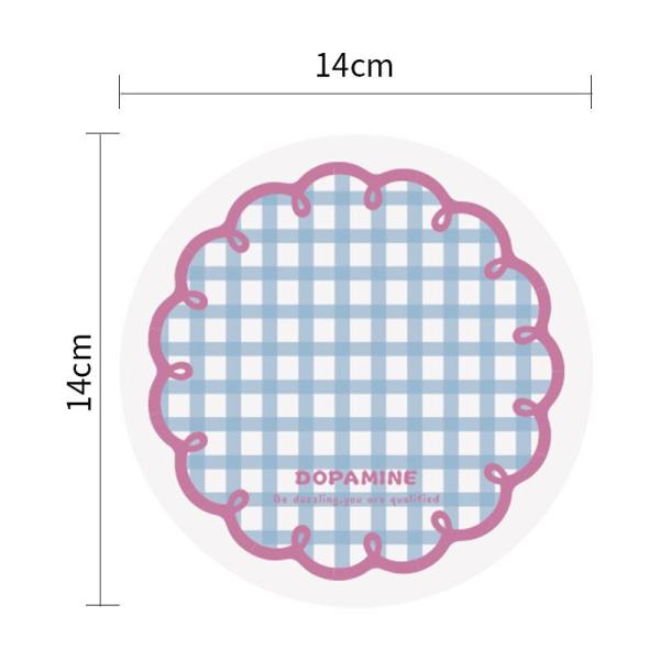 花形杯垫【14*14CM】 单色清装 纺织品