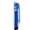 12PCS 蓝芯中性可擦笔 0.7MM 蓝色 塑料