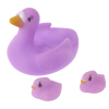 3只庄搪塑子母鸭 搪胶