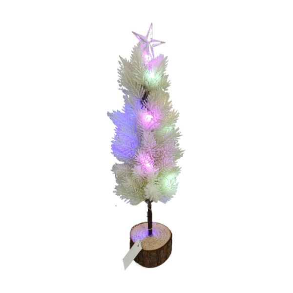 32CM PE圣诞树带灯  单色清装 塑料
