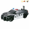 1:20警车 惯性 灯光 声音 不分语种IC 包电 黑轮 警察 塑料