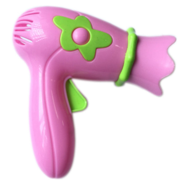 粉红绿拼接大吹风筒 塑料