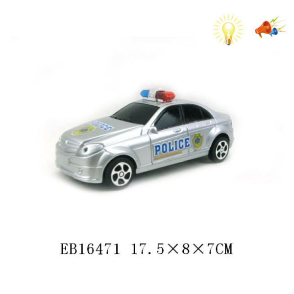 警车 惯性 灯光 声音 不分语种IC 喷漆 警察 塑料
