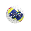 9寸地球仪彩印充气球 塑料