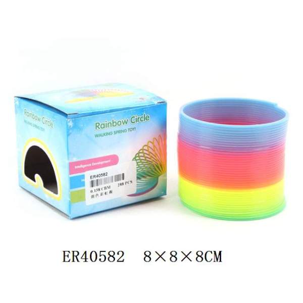彩虹圈 圆形 5-10CM 塑料