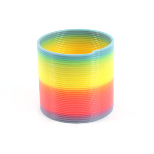 混色彩虹圈 圆形 塑料