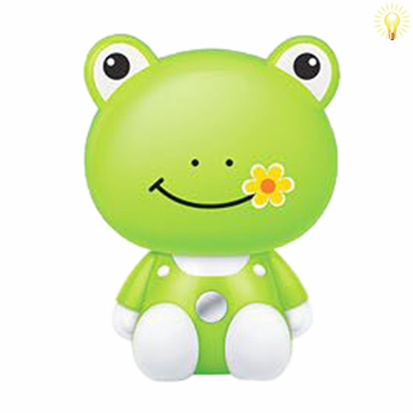 坐姿青蛙触控台灯 塑料