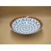 斗碗-西瓜子 7英寸 单色清装 瓷器