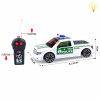 皮卡的士头车 遥控 3D灯光 1:18 2通 警察 塑料