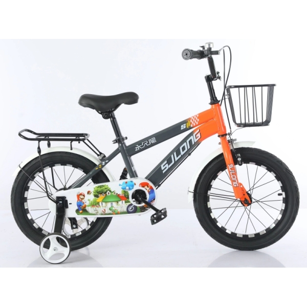 儿童18寸高碳钢车架
双拼色喷涂2.4加粗轮胎自行车 单色清装 金属