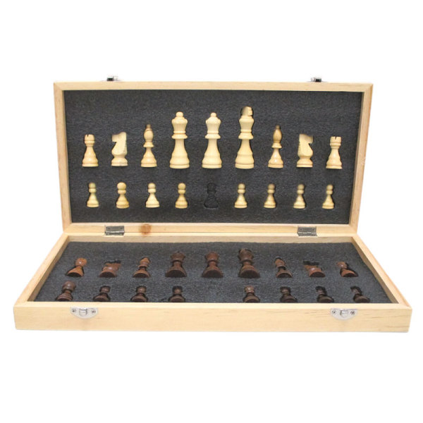2合1木制国际象棋 国际象棋 木质