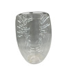 8.5*11cm350ml双层玻璃杯  301-400ml 单色清装 高硼硅耐热玻璃