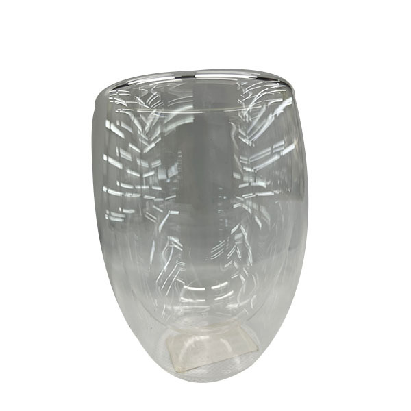 8.5*11cm350ml双层玻璃杯  301-400ml 单色清装 高硼硅耐热玻璃