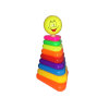 三角形笑脸大彩虹圈 塑料