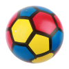 9寸足球彩印充气球 塑料