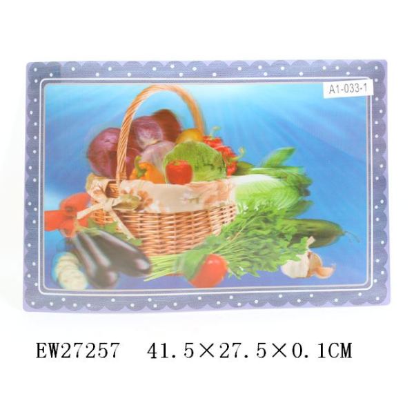 蔬菜餐垫(12pcs/bag) 塑料