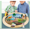 轨道车木质玩具 单色清装 木质