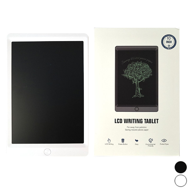 10寸升级版LCD液晶儿童手写板带锁屏 黑板 单面 塑料