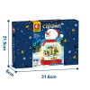 圣诞系列-雪人音乐盒积木套