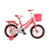 儿童14寸高碳钢车架闪光轮自行车 单色清装 金属