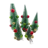 20cm圣诞树(PE) 单色清装 塑料