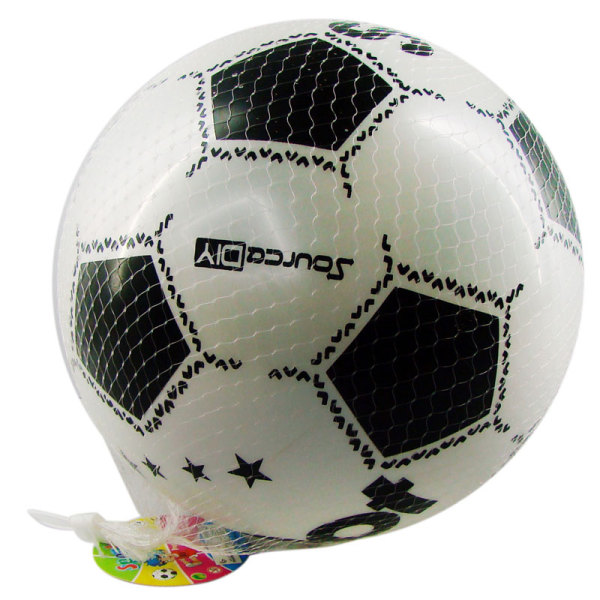 10寸足球充气球  塑料