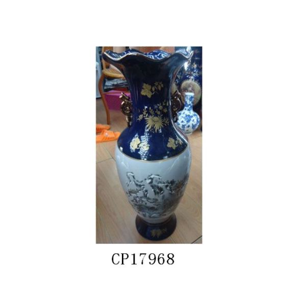 60*20cm24寸山水花瓶 陶瓷