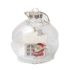 10cm PET球带灯圣诞挂件 单色清装 木质