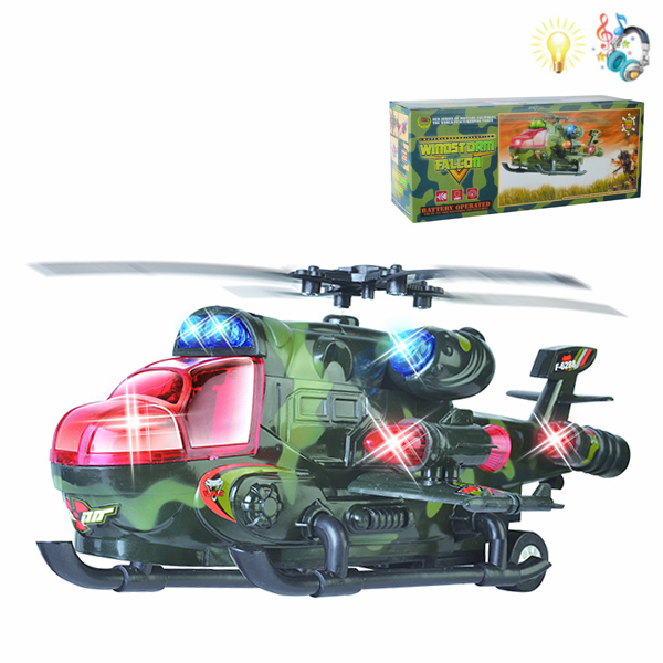 升降直升机 电动 仿真 直升机 电能 灯光 音乐 不分语种IC 塑料