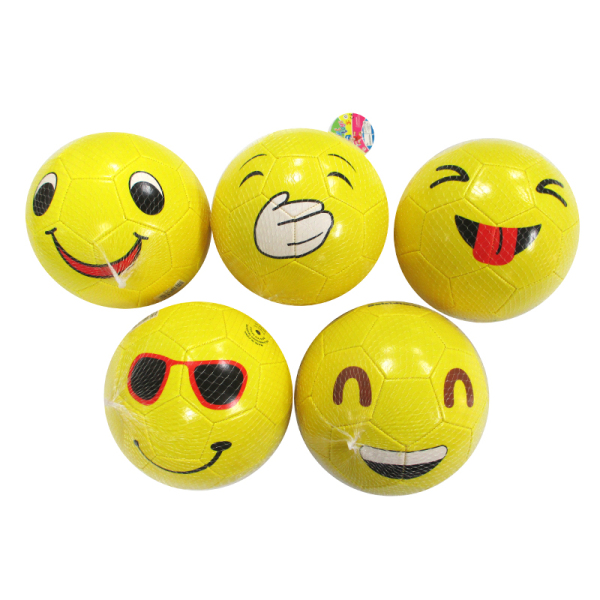 5款式黄色表情足球