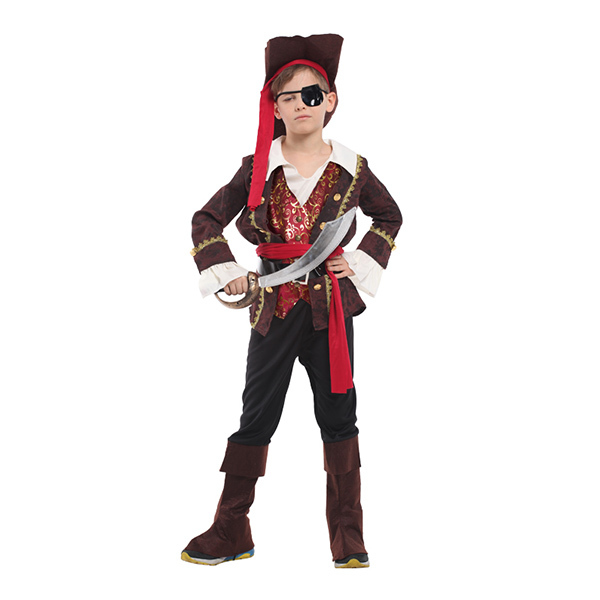 海盗王子装 男装 全套码 布绒