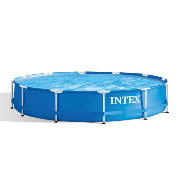 12尺圆形管架水池大型支架游泳池 塑料