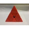 6PCS 三角形 3阶实色金字塔魔方 塑料