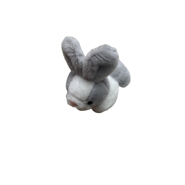 12cm兔子毛绒玩偶 混色 布绒
