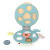 儿童木制玩具烤饼机【22.5*19*3CM】 单色清装 木质