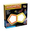 12pcs 纯磁力经典积木套 磁性 塑料