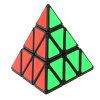 糖果色金字塔魔方 三角形 3阶 塑料
